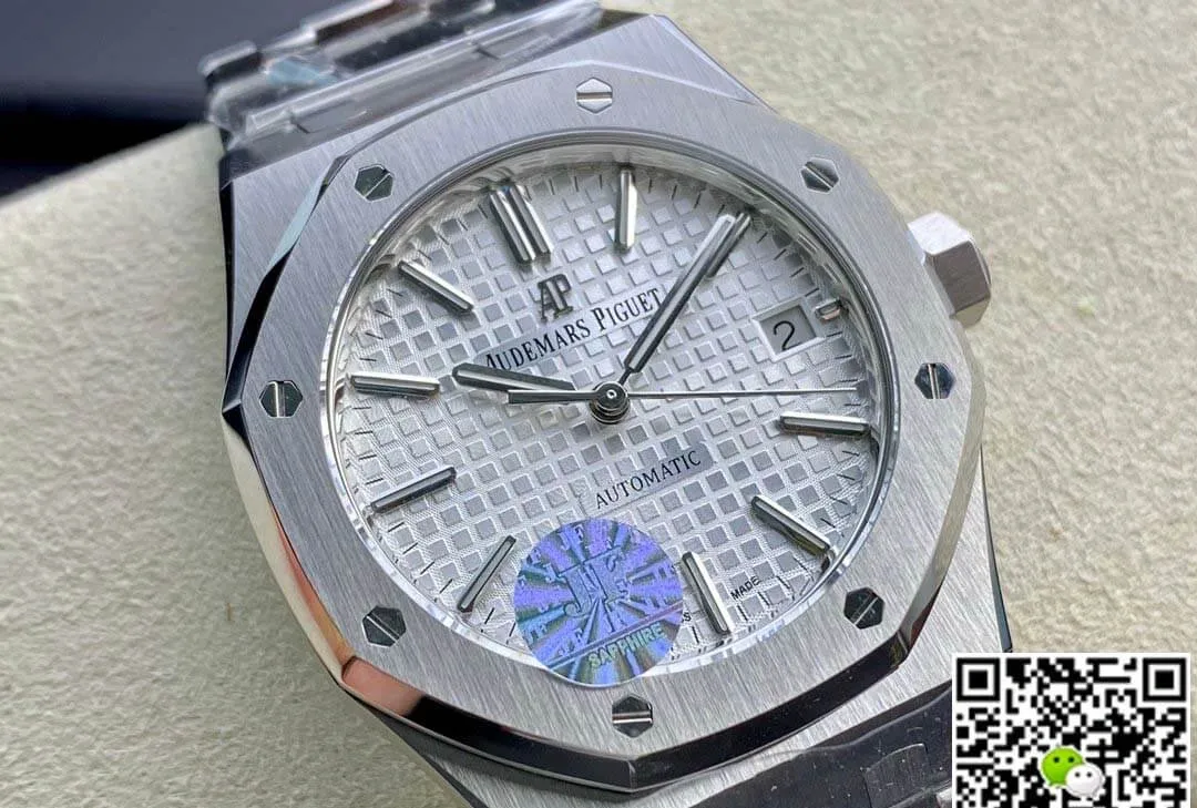 Audemars Piguet Royal Oak 15450ST.OO.1256ST.01 JF Factory 1:1 Best Edition Replica Watch White Dial